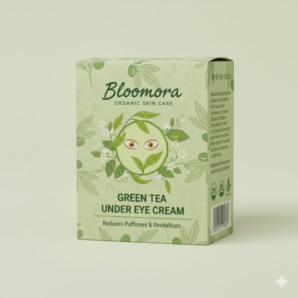 Green tea under eye cream