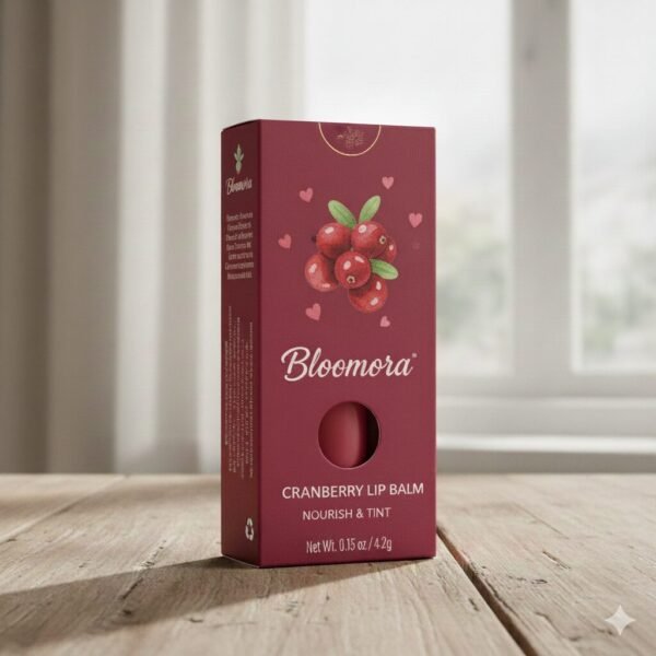 Cranberry lip balm