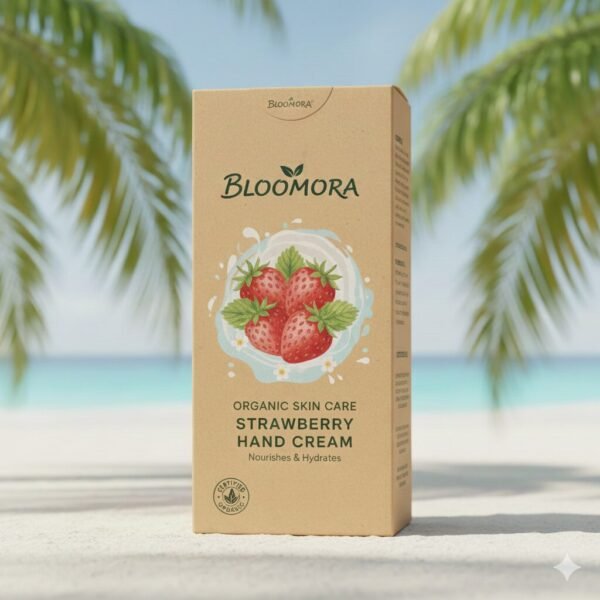 Strawberry hand cream